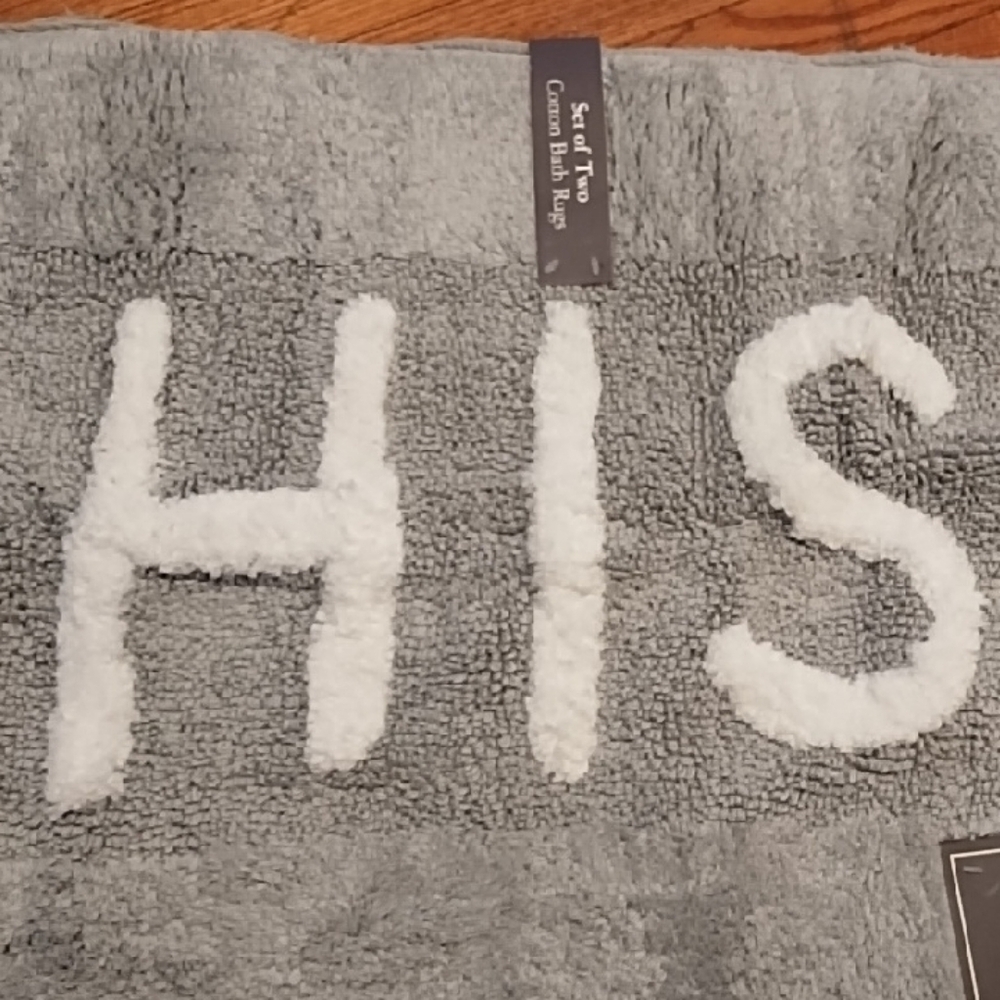 Jean Pierre New York "His & Hers" Bath Mat Set - Picture 3 of 6